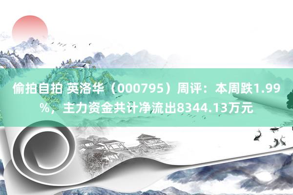 偷拍自拍 英洛华（000795）周评：本周跌1.99%，主力资金共计净流出8344.13万元