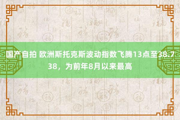 国产自拍 欧洲斯托克斯波动指数飞腾13点至38.738，为前年8月以来最高