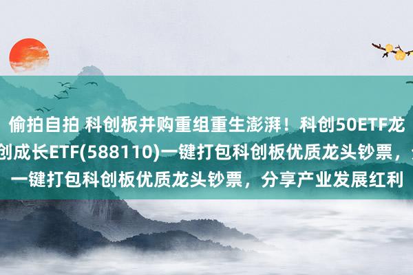 偷拍自拍 科创板并购重组重生澎湃！科创50ETF龙头(588060)、科创成长ETF(588110)一键打包科创板优质龙头钞票，分享产业发展红利