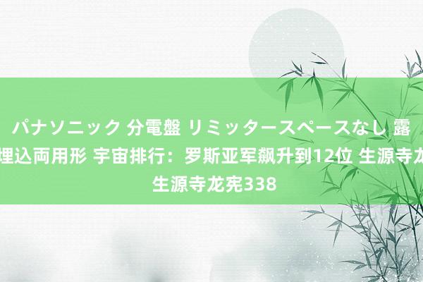 パナソニック 分電盤 リミッタースペースなし 露出・半埋込両用形 宇宙排行：罗斯亚军飙升到12位 生源寺龙宪338