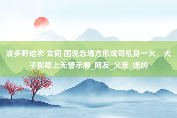 波多野结衣 女同 国说念塌方形成司机身一火，犬子称路上无警示牌_网友_父亲_姆妈